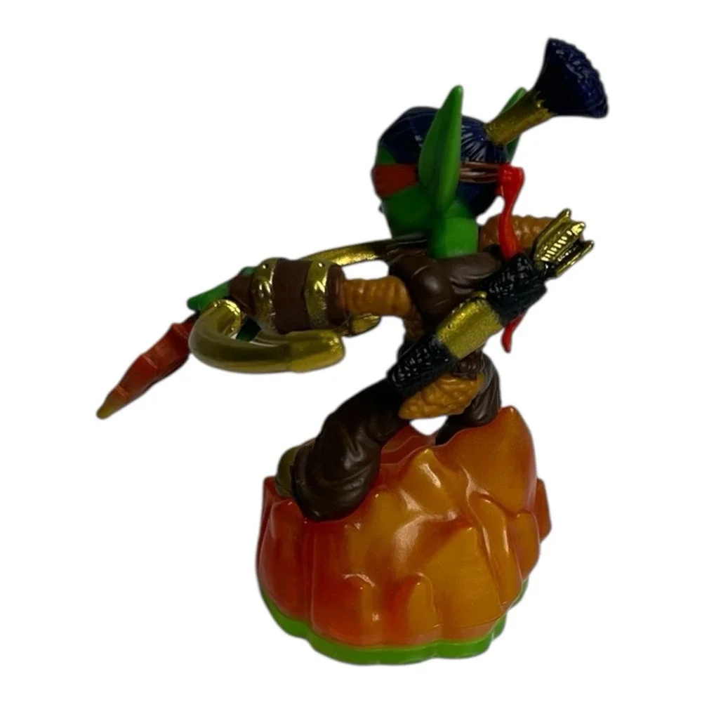 Skylanders Spyros Adventure Trigger Happy Flameslinger Gill Grunt Spyro Figures